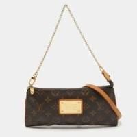 ราคา Louis Vuitton Damier Ebene Canvas Eva Pochette (751538)