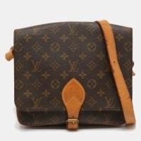 ราคา Louis Vuitton Monogram Canvas Cartouchiere GM Bag (750924)