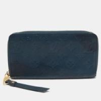 ราคา Louis Vuitton Orage Monogram Empreinte Leather Zippy Wallet (756363)