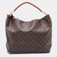 ราคา Louis Vuitton Monogram Canvas Sully MM Bag (754979)