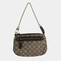 ราคา Louis Vuitton Brown Monogram Canvas Pochette Accessoires Shoulder Bag (751796)