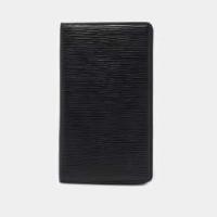 ราคา Louis Vuitton Black Epi Leather Bifold Long Wallet (754679)