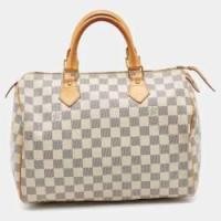 ราคา Louis Vuitton Damier Azur Canvas Speedy 30 Bag (754948)
