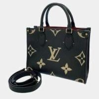 ราคา Louis Vuitton Bicolor Monogram Giant Empreinte OnTheGo PM Bag (759391)