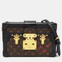 ราคา Louis Vuitton Monogram Canvas Petite Malle Bag (759555)