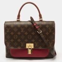 ราคา Louis Vuitton Aurore Monogram Canvas and Leather Marignan Bag (759455)