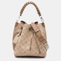ราคา Louis Vuitton Gallet Monogram Mahina Leather Muria Bucket Bag (758949)
