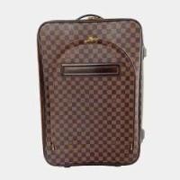 ราคา Louis Vuitton Damier Leather Trolley With Front Pocket Suitcase (751541)