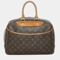 ราคา Louis Vuitton Brown Monogram Deauville Bag (751735)