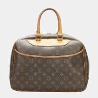 ราคา Louis Vuitton Brown Damier Ebene Deauville Bag (756869)