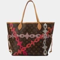 ราคา Louis Vuitton Neverfull Bay MM Shoulder bag in Brown Monogram Canvas (755978)