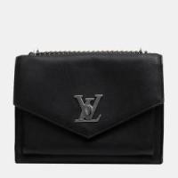 ราคา Louis Vuitton Lockme Shoulder bag in Black Leather (751329)