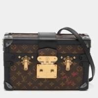 ราคา Louis Vuitton Monogram Canvas Petite Malle Bag (763432)