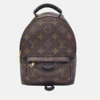 ราคา Louis Vuitton Brown Monogram Canvas Mini Palm Springs Backpack (760563)