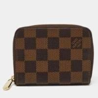 ราคา Louis Vuitton Damier Ebene Canvas Zippy Coin Purse (762809)