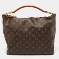 ราคา Louis Vuitton Monogram Canvas Sully PM Bag (767110)