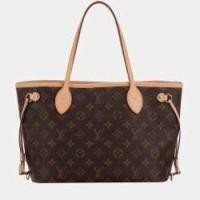 ราคา Louis Vuitton Brown Monogram Neverfull PM (767432)