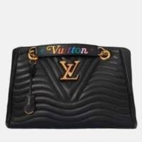 ราคา Louis Vuitton New Wave Shoulder bag in Black Leather (763511)