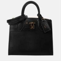 ราคา Louis Vuitton City Steamer Shoulder bag in Black Leather (755986)