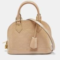 ราคา Louis Vuitton Rose Florentin Monogram Vernis Alma BB Bag (763890)