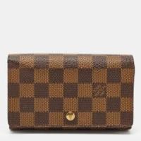 ราคา Louis Vuitton Monogram Canvas Porte Monnaie Tresor Wallet (764568)