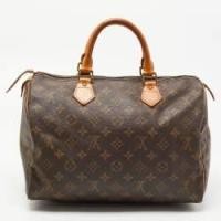 ราคา Louis Vuitton Monogram Canvas Speedy 30 Bag (770144)