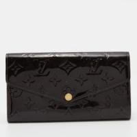 ราคา Louis Vuitton Amarante Monogram Vernis Jeanne Wallet (769608)