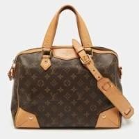 ราคา Louis Vuitton Monogram Canvas Retiro PM Bag (767129)