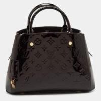ราคา Louis Vuitton Amarante Monogram Vernis Montaigne BB Bag (769118)