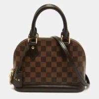 ราคา Louis Vuitton Damier Ebene Canvas Alma BB Bag (768950)