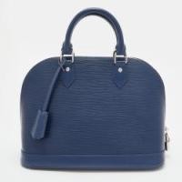 ราคา Louis Vuitton Indigo Epi Leather Alma PM Bag (769449)