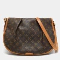 ราคา Louis Vuitton Monogram Canvas Menilmontant MM Bag (767837)
