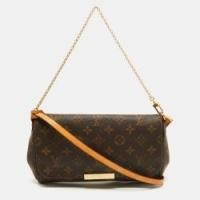ราคา Louis Vuitton Monogram Canvas Favorite MM Bag (771770)