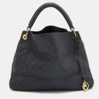 ราคา Louis Vuitton Bleu Infini Monogram Empreinte Leather Artsy MM Bag (771776)