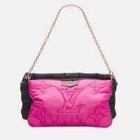 ราคา Louis Vuitton Pink/Brown Monogram Maxi Multi-Pochette Accessoires (771078)