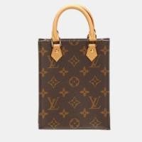 ราคา Louis Vuitton Brown Monogram Petit Sac Plat (726498)