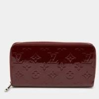 ราคา Louis Vuitton Griotte Monogram Vernis Zippy Wallet (775096)