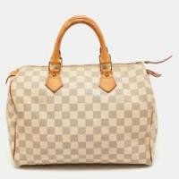 ราคา Louis Vuitton Damier Azur Canvas Speedy 30 Bag (775029)