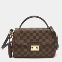 ราคา Louis Vuitton Damier Ebene Canvas Croisette Bag (775000)