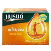 ราคา แบรนด์ ซุปไก่สกัด รสกลมกล่อม 42 มล. แพ็ค 12 ขวด (8852001106982)