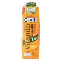 ราคา ซี-วิต วิตามิน ออเร้นจ์ สูตรน้ำตาลน้อยกว่า 1 ล. (8850274025306)