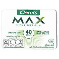 ราคา คลอเร็ท แม็กซ์ ออริจินอลมินต์ หมากฝรั่งกลิ่นมินต์ ปราศจากน้ำตาล แบบแผง 8 เม็ด (8850338009945)