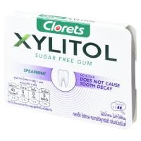 ราคา คลอเร็ท ไซลิทอล หมากฝรั่งชูการ์ฟรี รสสเปียร์มินต์ 8 เม็ด (8850338034305)
