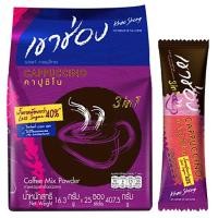ราคา เขาช่อง กาแฟ คอฟฟี่มิกซ์ 3in1 คาปูชิโน สูตรน้ำตาลน้อย 16.3 ก. x 25 ซอง (8859102132728)
