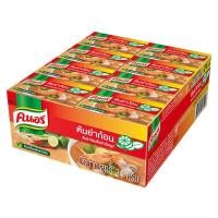 ราคา คนอร์ ต้มยำก้อนกึ่งสำเร็จรูป 24 ก. แพ็ค 24 (8850144058199)