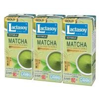 ราคา แลคตาซอย โกลด์ เอ็กซ์ตร้า มัทฉะ โกลด์ซีรีย์ น้ำนมถั่วเหลืองยูเอชที สูตรมัทฉะ 180 มล. แพ็ค 3 (8850267800415)