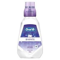 Oral-B ออรัลบี น้ำยาบ้วนปาก สูตร 3D ไวท์ คลีน มิ้นต์ 237 มล.