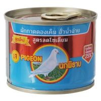 ราคา นกพิราบ ผักกาดดองเค็ม ฮั่วนำฉ่าย สูตรลดโซเดียม 140 ก. (8850035804003)