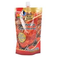 ราคา เพียวฟู้ดส์ ซอสหมักเนื้อ สูตรย่างเกาหลี 180 ก. (8853165003254)