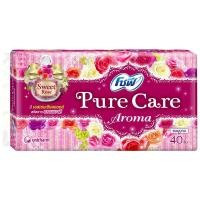 ราคา โซฟี แผ่นอนามัย เพียวแคร์ อะโรมา กลิ่นสวีทโรส แพ็ค 40 ชิ้น (8851111260072)